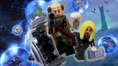 The Adventures of a Minifig, as he travels across Time, Space, Realities and the Lego worlds he encounters as we travel to Brickshows.