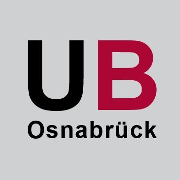 Für die Universitätsbibliothek Osnabrück twitterten bis 31.12.2022 Bianca Kötter/bk, Elisabeth Müller/em, Carolin Schwarte/cs & Anneke Thiel/at. 
https://t.co/El0kAFxfA5