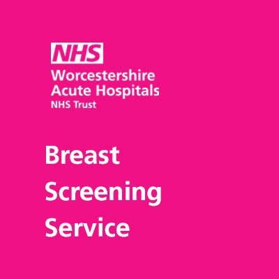 We are the Breast Screening Service for Herefordshire & Worcestershire, run by @WorcsAcuteNHS We screen 40,000 women every year.