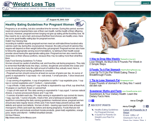 Weight Loss Tips
All you ever need to know about weight loss.