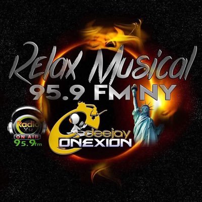Spanish broadcasting system Radio Xplosion Hits 95.9fm Live Sunday’s RELAX MUSICAL 6am-9am Conduce 🎧DEEJAY CONEXION La Emisora De los Latinos en New York 🗽