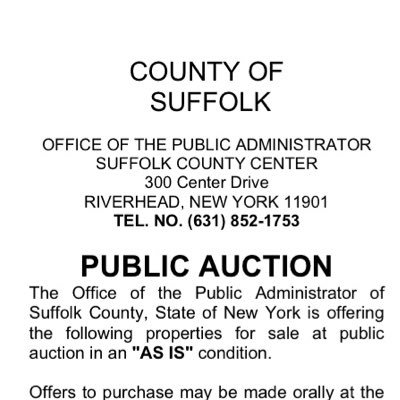 north_fork's profile picture. North Fork, LI real property auctions including the July 9th, 2019 auction of 30105 Main Road, Cutchogue or Santa’s Christmas Tree Farm.