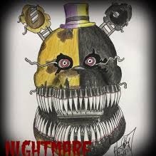 Colors Live - Nightmare fredbear by _-Toast-Addict-_86_