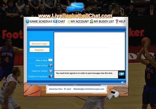 Chat live with other NBA fans real time during basketball games - check us out at http://t.co/jImIO8Dt