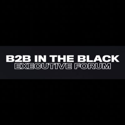 The premier forum for CMOs & CFOs. Coming to a city near you. #b2bintheblack