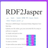 rdf2jasper (@rdf2jasper) 's Twitter Profile