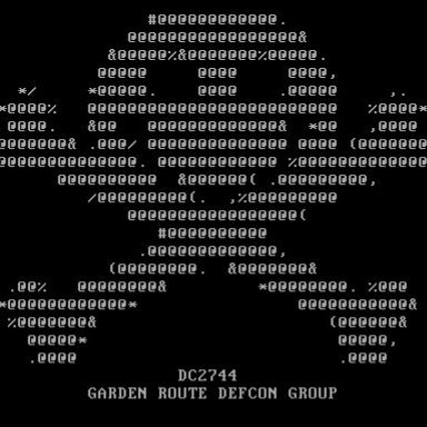dc2744's profile picture. Garden Route DEFCON Group
Founded on 20 May 2017