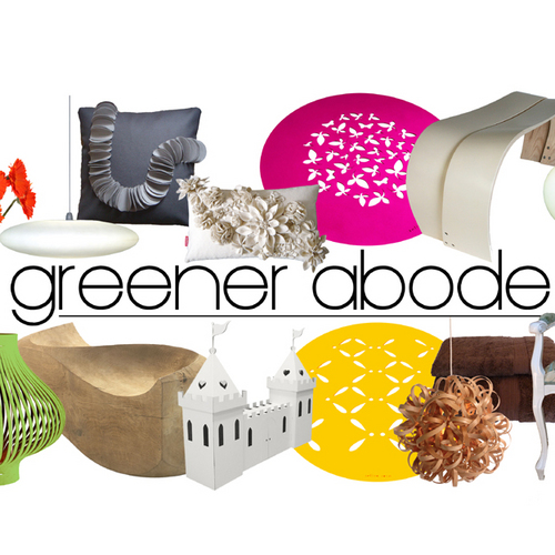 Greener Abode - A greener market place. Our products are made by small designers who are commited to modern, innovative designs with greener credentials.