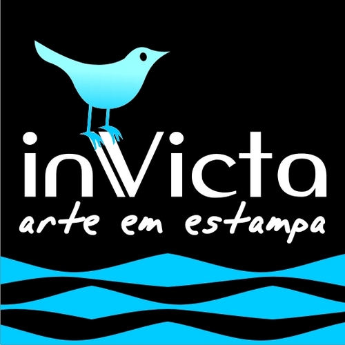 Invicta - Arte em Estampa. Design inspirado pela Velha Cap.