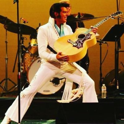 I am an Elvis tribute artist. My show focuses on the Vegas jumpsuit era of his career. I can perform with a band or to tracks. Travel is not an issue🎤🎼🎙️😎