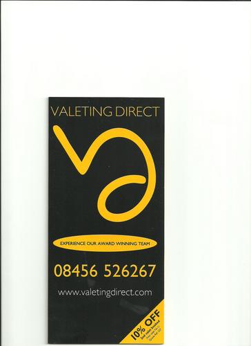 Car valeting company based in Essex with  30 years experience . Run by Glenn and Sarah Mountney, Valeting Direct provide a first class Mobile Valeting service.