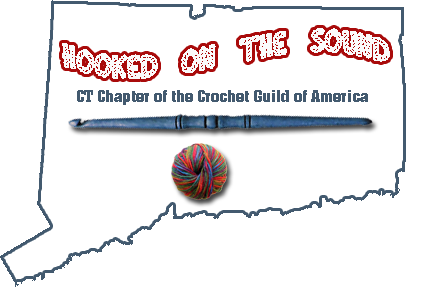 Hooked on the Sound Crochet Guild (chapter of CGOA). We meet monthly at the library in Orange, CT. Please visit our website for more info! LIKE us on Facebook!