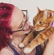 A single mum to my handsome trans son Tørd+cat lady of 3 gingers.Collecting rare disorders is my hobby. a potty mouth+make cool crafts.a queer geek w/a big ❤
