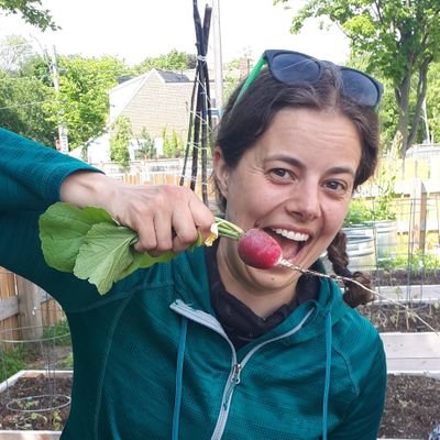 Elin M, School Garden Educator - Growing vegetables and exploring nature with kids