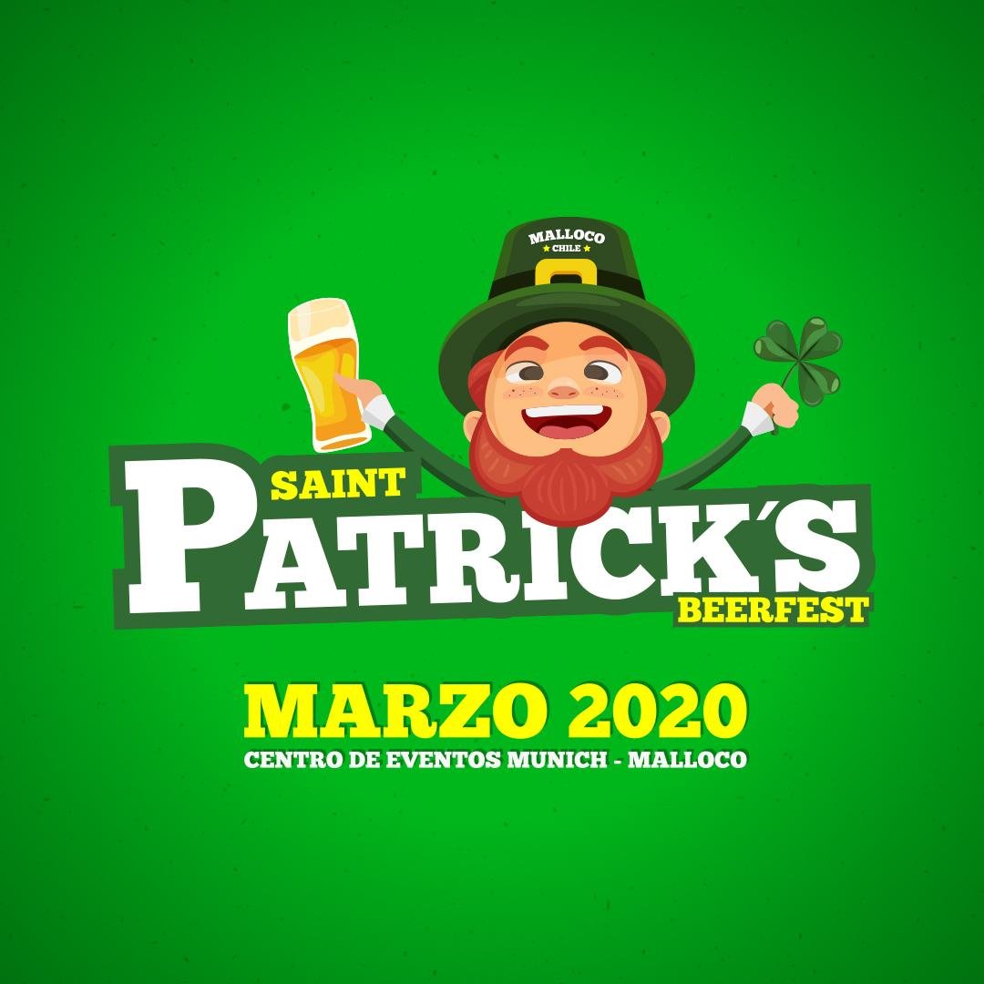 Celebramos el día de Saint Patrick´s en MARZO 2020 en el Centro de eventos Munich de Malloco, Comuna de Peñaflor. Pronto más información