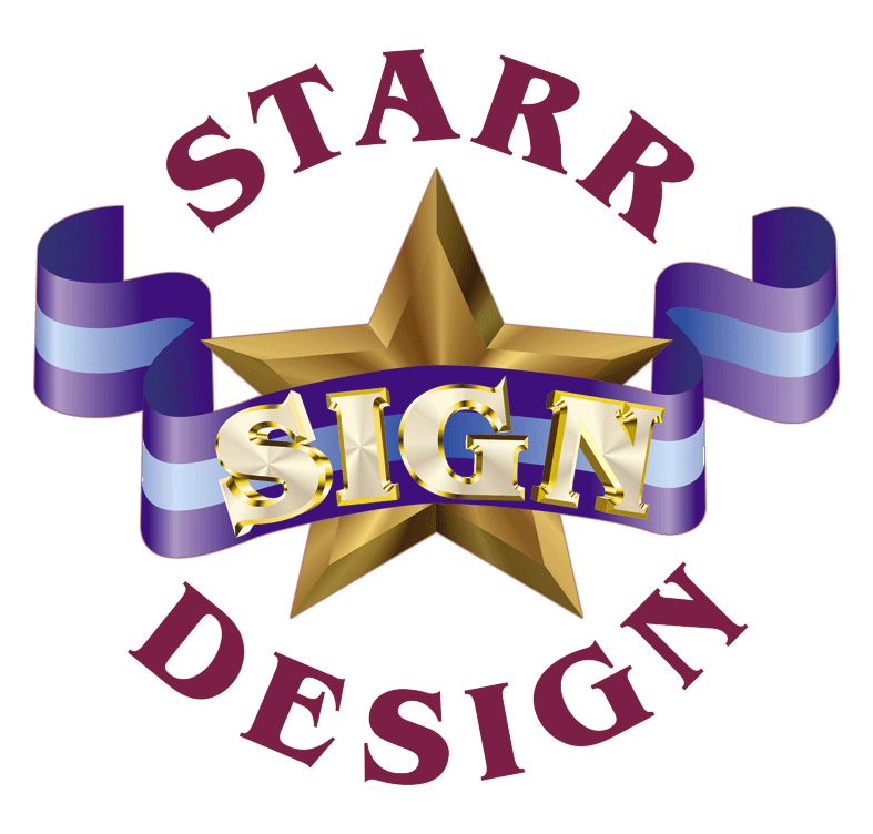 STARR SIGN DESIGN is a full service sign shop founded in 1993. High quality products designed and fabricated in house by qualified designers and craftsman.