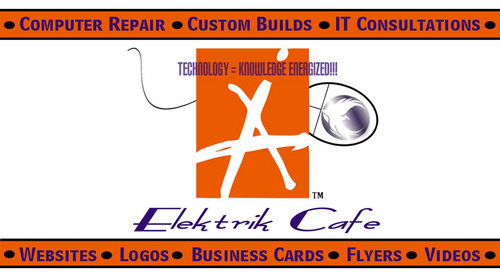 Elektrik Cafe is a cutting-edge/hybrid service provider whom offers a smorgasbord of services developed to embrace technology related products in Metro Atlanta!