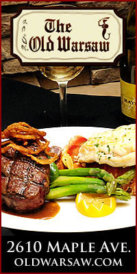 Located in Uptown, Old Warsaw is a landmark of elegant dining since 1948. We are recognized for French-continental cuisine and the best steaks and seafood.