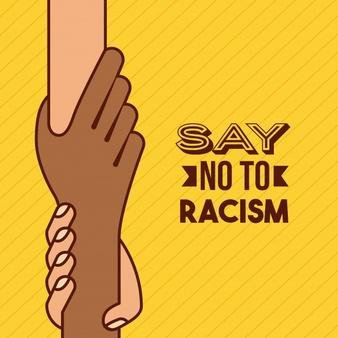 anti racism
                                                    🖐🏿❤✋🏻
