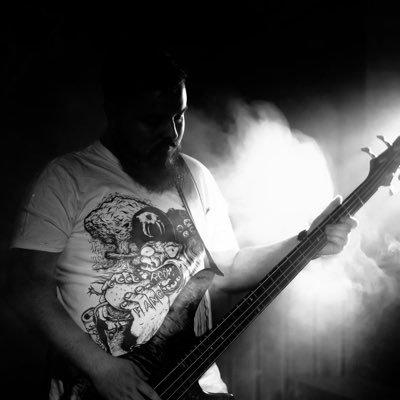 Bass player for Loki UK, previously of The Creature Within and Bleak Futures