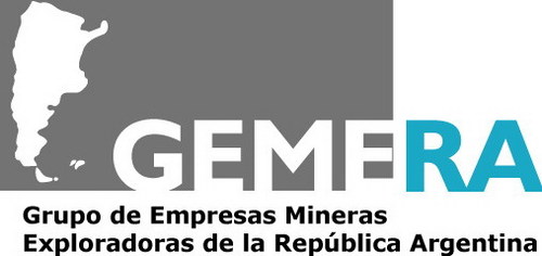 Grupo de Empresas Mineras Exploradoras de la República Argentina, fundado en 1993 // Group of Mining Exploration Companies of Argentina, founded in 1993.