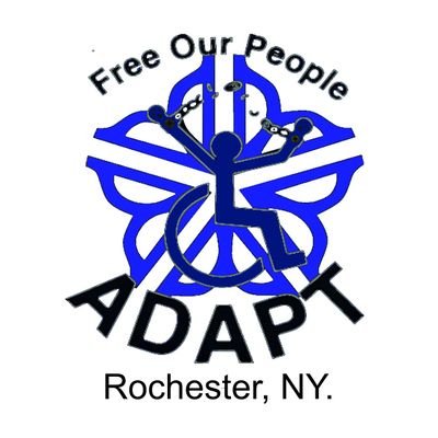 We are the Rochester NY. chapter of @NationalADAPT. We organize direct action to end the institutional bias and fight for #Disability Freedom. #ADAPTandRESIST