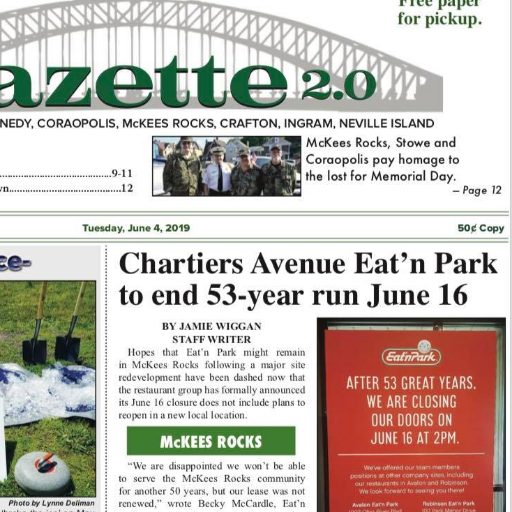 gazette20news's profile picture. Innovative, impactful news for Pittsburgh's Western Suburbs.