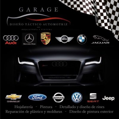 Taller de Hojalateria y Pintura
“GARAGE”
Av. Del Palmar
Lote. 19 Mza #2
Contacto: 6674840193
correo electrónico: tallerdehojalateriagarage@gmail.com