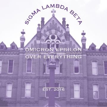 Sigma Lambda Beta International Fraternity, Inc. St. Mary's Omicron Epsilon Chapter Est. Spring 2016