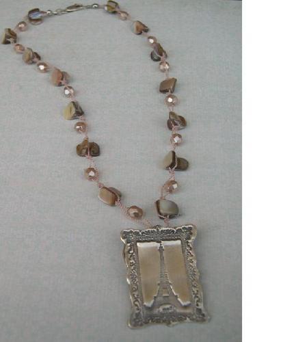 I'm a jewelry designer, and I also work with my friend, Katie Kalsi, a handbag designer!