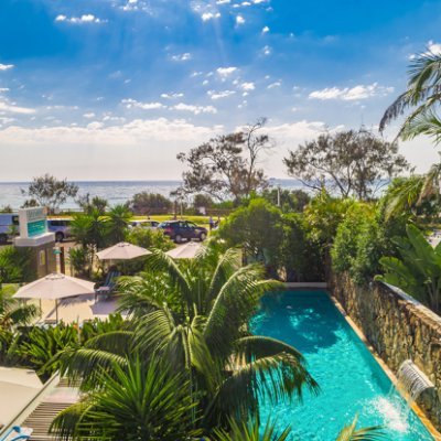 Absolute beachfront accommodation in the heart of Byron Bay