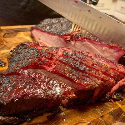 Baby it’s brisket outside. Come inside and get thigh on BBQ. #meatdevs