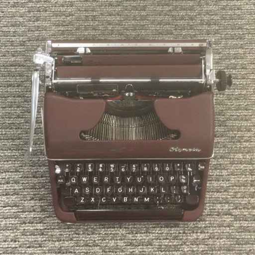 I'm an Olympia SM4 typewriter but I am so much more than that. I used to live at the @AWMuseum but they replaced me so now I roam the world in search of meaning