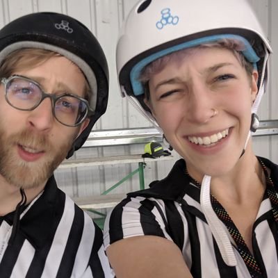 I skate & officiate. Big fan of post-game pickles. 
Also a journalist under my human name @ok_butactually! (she/they)