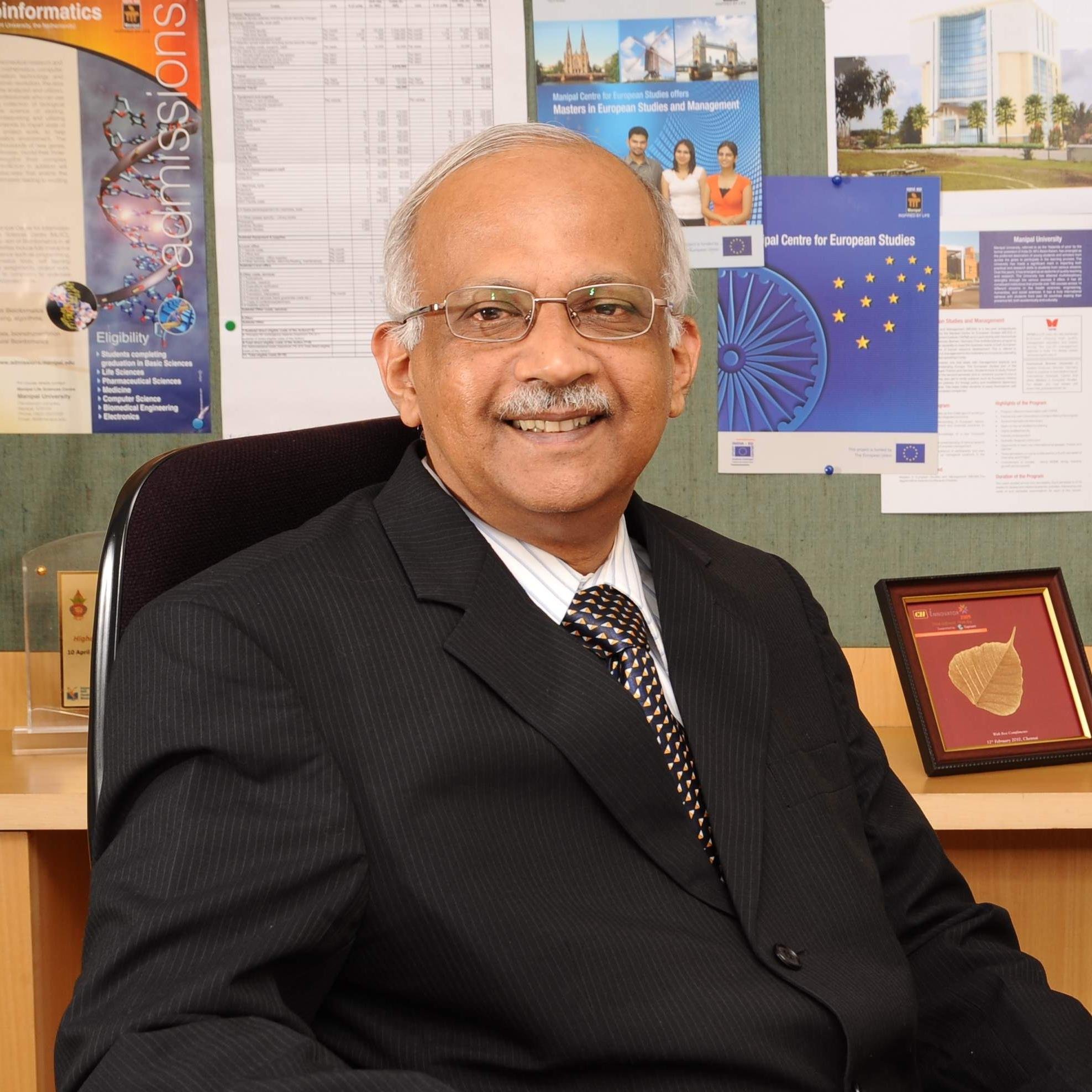 Vice Chancellor , The Apollo University, Chittoor, Andhra Pradesh. Doctor, academic administrator, bibliophile, philatelist