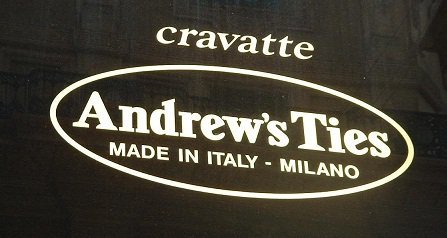Andrews_Ties's profile picture. Italian hand made ties with  100 shops all over the world.The ties are produced in limited edition,exclusively created following the latest trends in fashion.