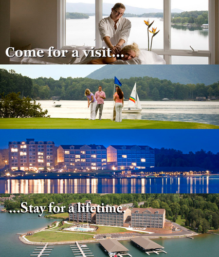 Making the Lake lifestyle a reality. We offer SFD, Townhomes, Condos, and Lots all waterfront or water access on 1000 acres resort property. Smith Mountain Lake
