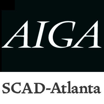 The Savannah College of Art and Design-Atlanta (SCAD ATL) student group of the American Institute of Graphic Arts (AIGA).