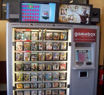 Gamebox by redbox.  The newest machine from the makers of redbox!  Bringing you the hottest new release games and a great selection of used games! Check it out!