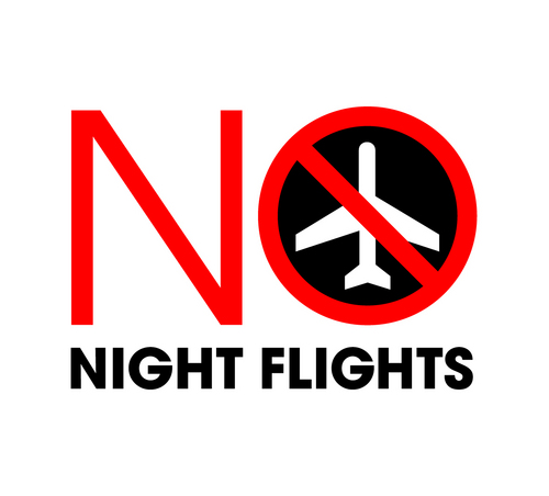 No Night Flights is a group fighting against the proposal from Manston Airport bosses for night flights to be allowed from the airport between 11pm and 7am.