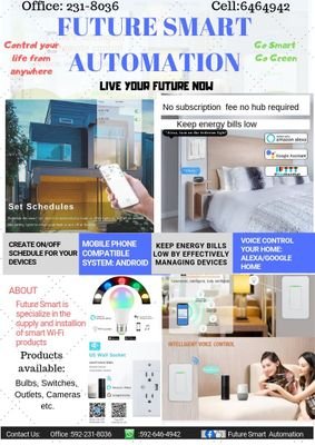 Futuresmart3's profile picture. Supply and installation of smart WiFi devices