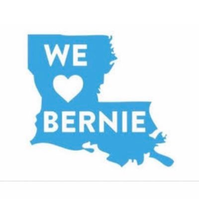 loving Bernie Sanders in Louisiana