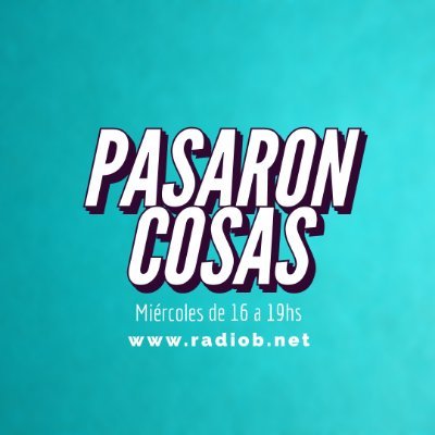 Pasaron Cosas - el informativo de @radiobtuc  . Miércoles de 16 a 19hs. https://t.co/3DsqCb2RnN