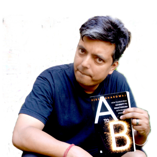 Author (@HarperCollinsIn ) Live Journey as a Hustling Entrepreneur.