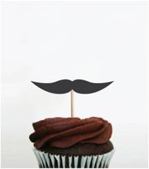 The Quest for the Manliest Cupcake - in support of Movember and changing the face of men's health and prostate cancer one 'cup at a time