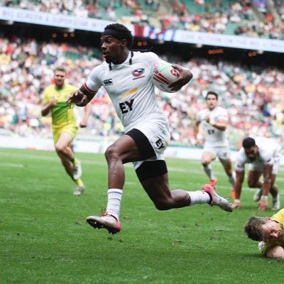 USA Rugby National 7s team player. 2xOlympian, and the Fastest rugby player in the world!