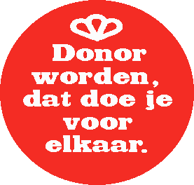 Donor, ja/nee? Ga naar de website en meld je aan! Wie weet redt jij een leven