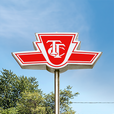Service alerts from TTC Transit Control. Follow @TTChelps for customer service.
