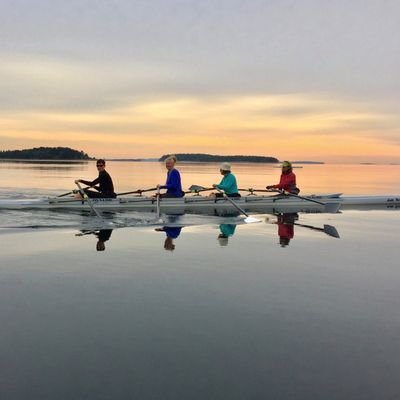 Sharing the lovely sport of rowing in beautiful Lunenburg, N.S.