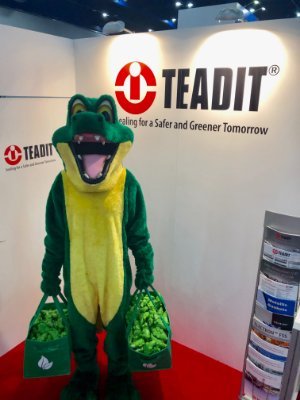 Taking a bite out of fugitive emissions with the help of the Teadit Group's fluid sealing products! For more on The Teadit Group follow us @TeaditNA